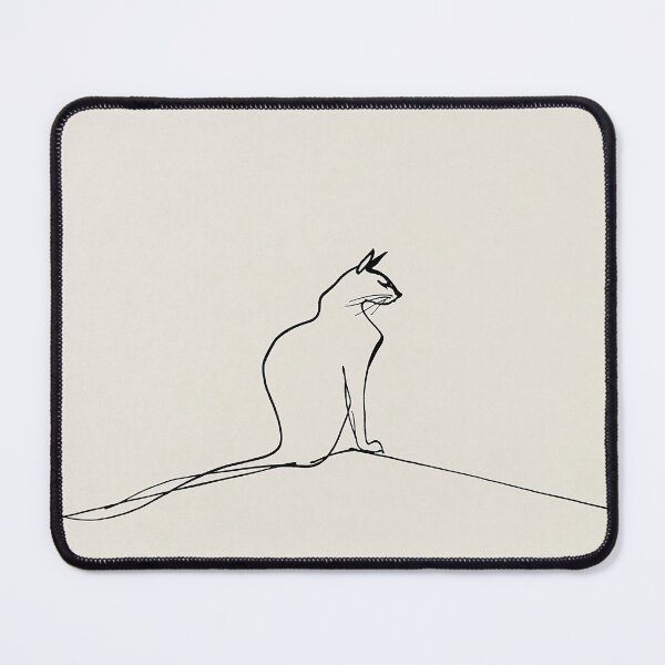 Item preview, Minimalist Cat sitting on the roof designed and sold by lautir.