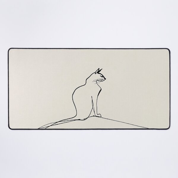 Item preview, Minimalist Cat sitting on the roof designed and sold by lautir.