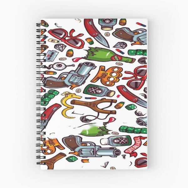 Item preview, Retro Gangster Motif - Weapons, Crime and Street Art Comic Book Style (Mint Green) designed and sold by RAYBIL.