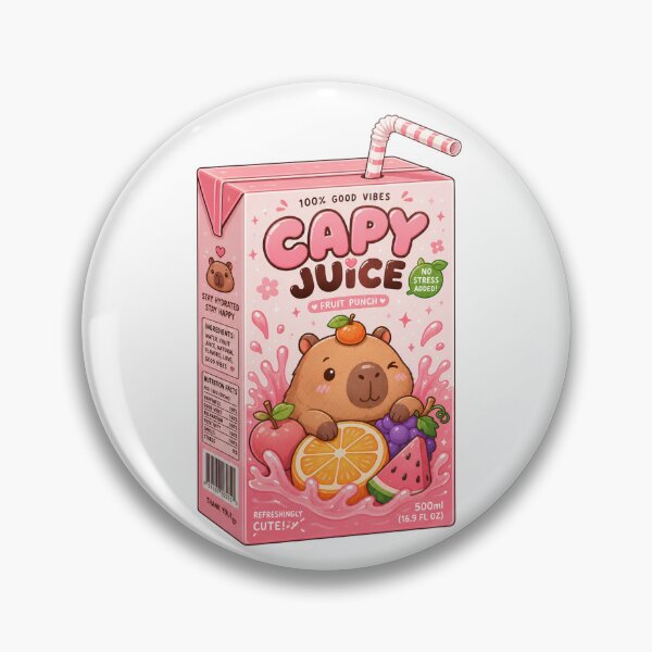 Item preview, Capybara fruit juice designed and sold by Sixtinebzh.