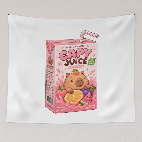Item preview, Capybara fruit juice designed and sold by Sixtinebzh.