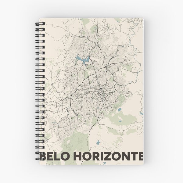 Item preview, Belo Horizonte Map designed and sold by MapsNerd.