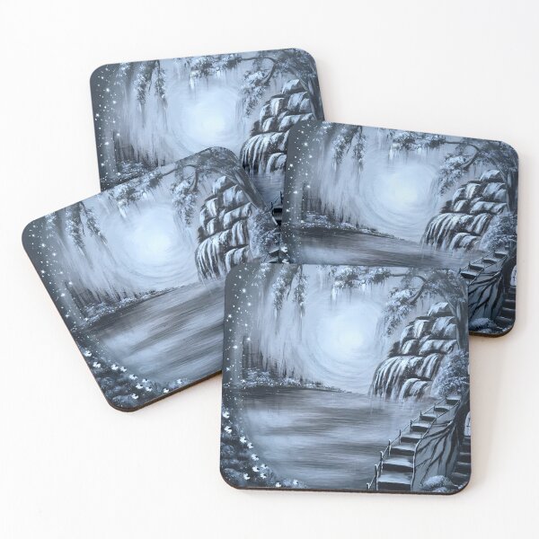 Item preview, Moonlit Waterfall Enchantment designed and sold by ArtByIness.