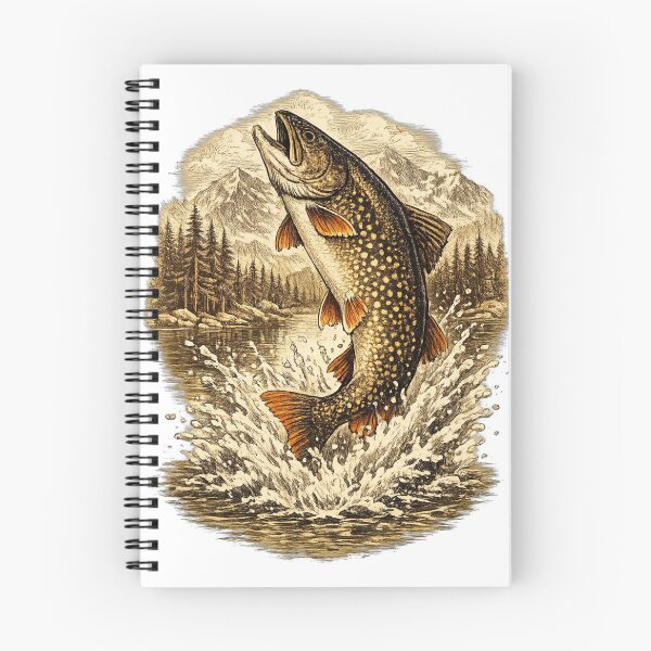 Item preview, Lake Trout Deep Water King designed and sold by KrungiT Design .