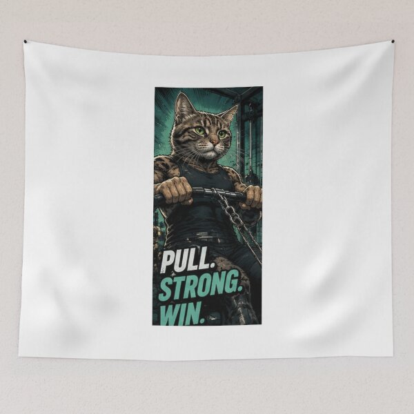 Item preview, PULL STRONG WIN designed and sold by SilentRep.