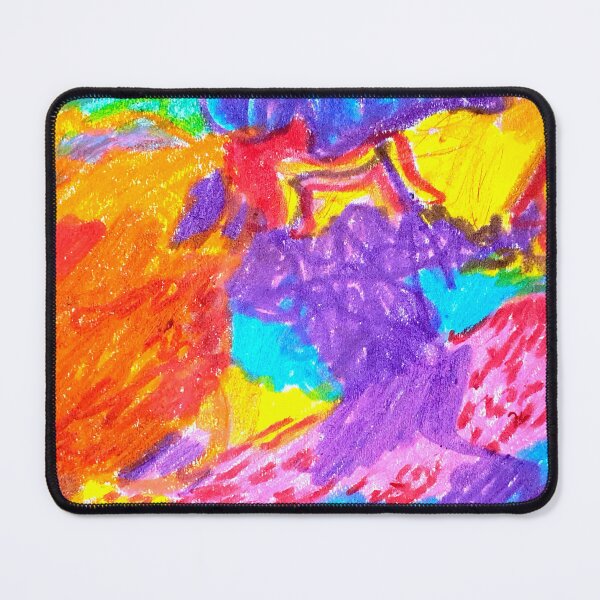 Item preview, orange abstract designed and sold by Tereza Pilar Art.