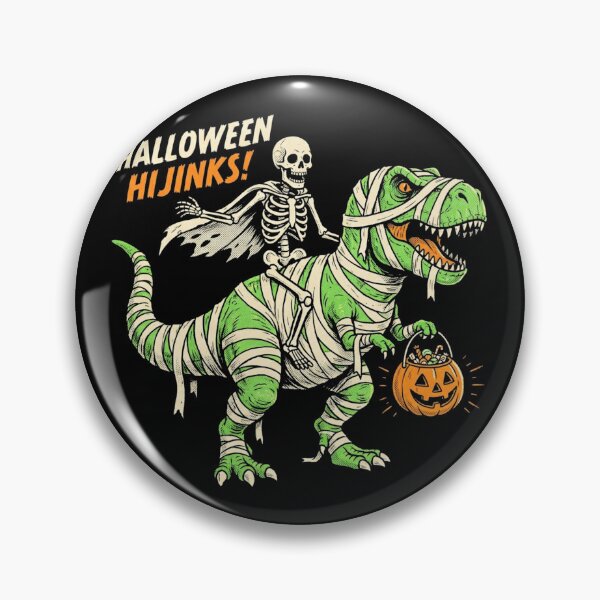 Item preview, Vintage T-Rex Dinosaur Halloween Trick Or Treat Tee designed and sold by TeNovaStudio.