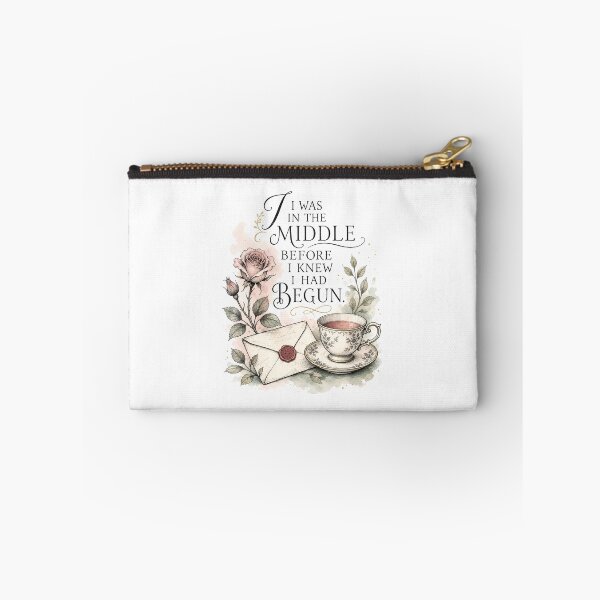 Item preview, I Was In The Middle Pride and Prejudice Tea and Letter Art designed and sold by Fenay Designs.