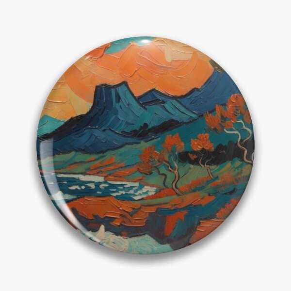 Item preview, Coastal Cliffs Painting - Impasto Ocean Seascape Art designed and sold by Nexus Space.