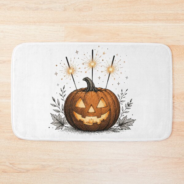 Item preview, Vintage Jack O' Lantern with Sparklers designed and sold by TTStudio.