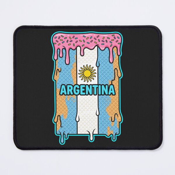 Item preview, Team Argentina Patriotic Flag Waffle Icecream designed and sold by legendaryskins.