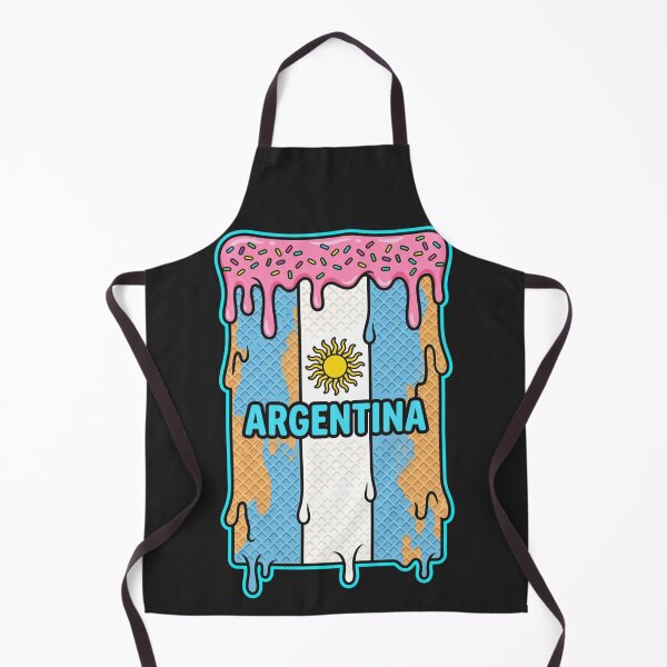 Item preview, Team Argentina Patriotic Flag Waffle Icecream designed and sold by legendaryskins.