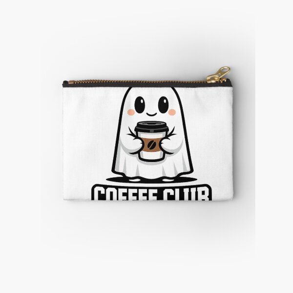 Item preview, Ghost Coffee Club Minimalist Halloween Vector designed and sold by wizooo411.