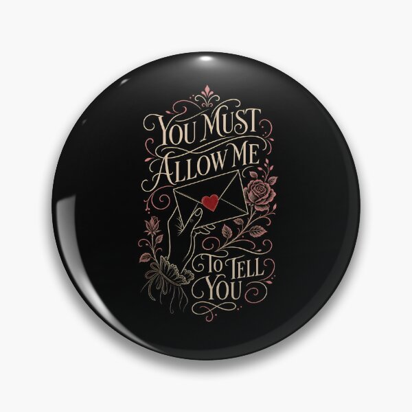 Item preview, You Must Allow Me To Tell You Pride and Prejudice Love Letter designed and sold by Fenay Designs.