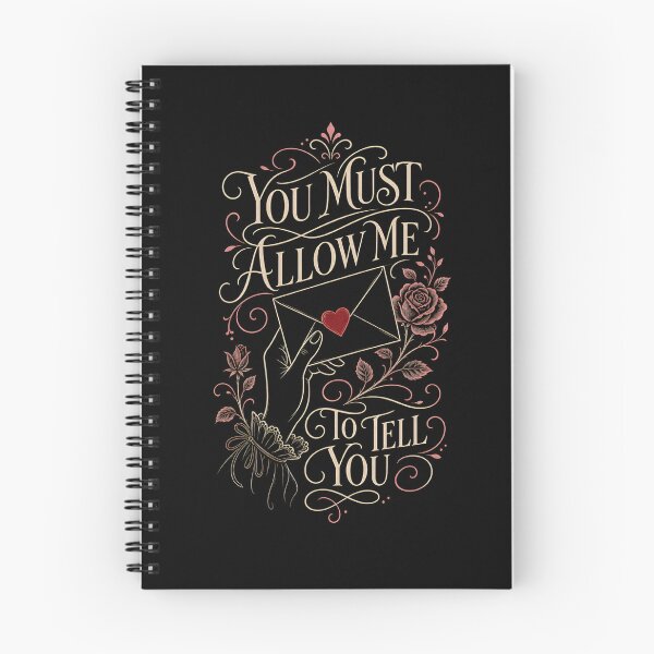 Item preview, You Must Allow Me To Tell You Pride and Prejudice Love Letter designed and sold by Fenay Designs.