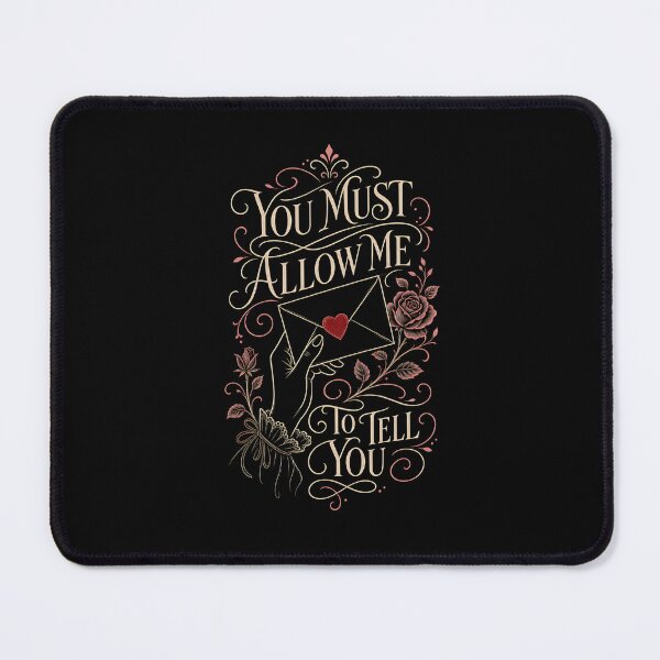 Item preview, You Must Allow Me To Tell You Pride and Prejudice Love Letter designed and sold by Fenay Designs.