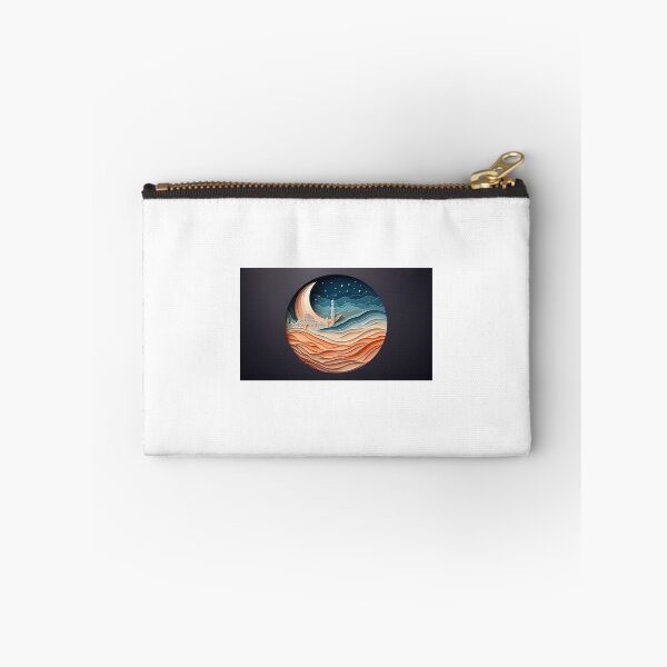 Item preview, Elegant Pastel Layered Background for Eid and Ramadan Greetings designed and sold by The Geometric Aura.