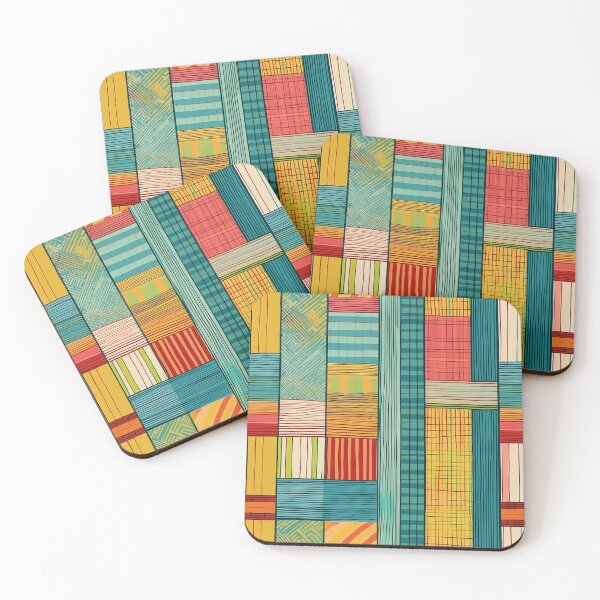 Item preview, Vintage geometrical patterns in 1950's style designed and sold by Photopat.