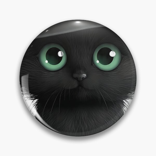 Item preview, Black Cat Witch Hat Icon designed and sold by IllumeInk.