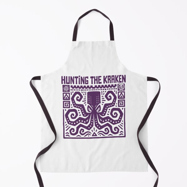 Item preview, Hunting the Kraken | Tribal Kraken Illustration designed and sold by KomixsDesign.