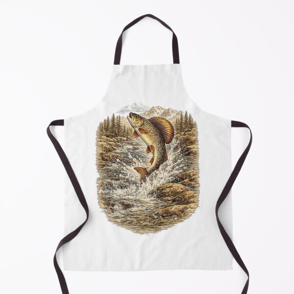 Item preview, Arctic Grayling Silver Leap designed and sold by KrungiT Design .