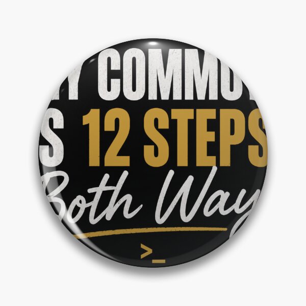 Item preview, My Commute Is 12 Steps. Both Ways. designed and sold by FtoF.