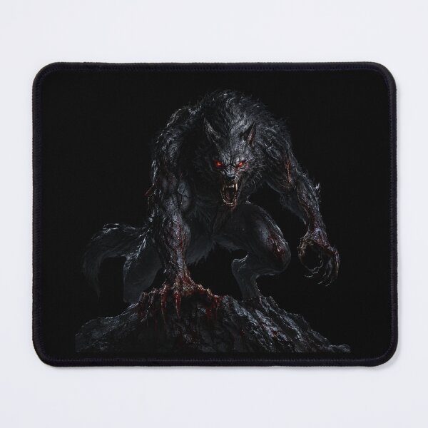 Item preview, Werewolf Halloween Art – Dark Wolf Monster Horror Design designed and sold by SMARTKIT DESIGNAGENCY.