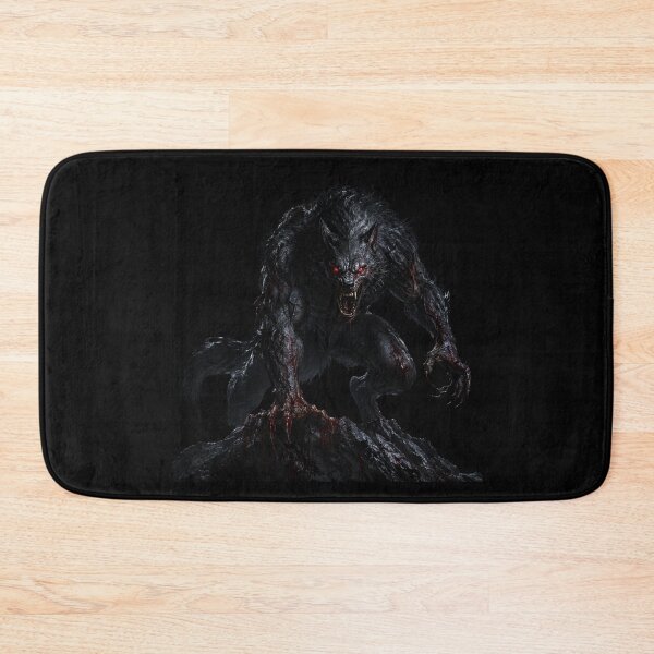 Item preview, Werewolf Halloween Art – Dark Wolf Monster Horror Design designed and sold by SMARTKIT  DESIGNAGENCY.