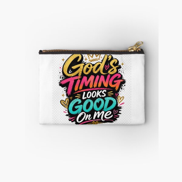 Item preview, God's Timing Looks Good On Me | Christian Faith Design designed and sold by Daughter of Grace .