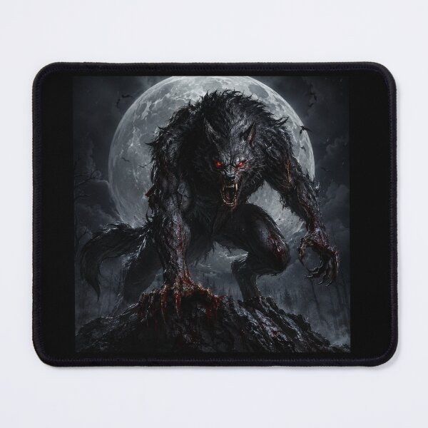 Item preview, Werewolf Halloween Art – Dark Wolf Monster Horror Design designed and sold by SMARTKIT DESIGNAGENCY.