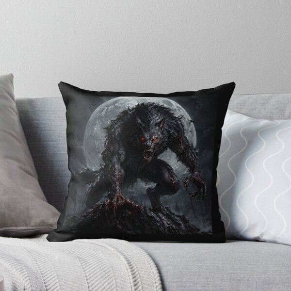 Item preview, Werewolf Halloween Art – Dark Wolf Monster Horror Design designed and sold by SMARTKIT  DESIGNAGENCY.