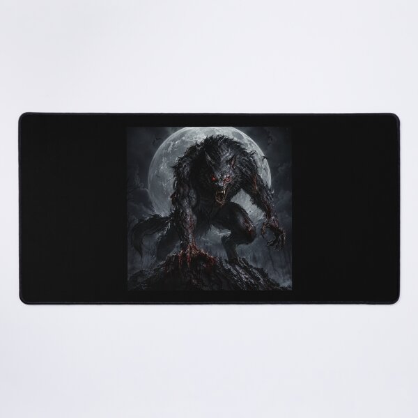 Item preview, Werewolf Halloween Art – Dark Wolf Monster Horror Design designed and sold by SMARTKIT DESIGNAGENCY.