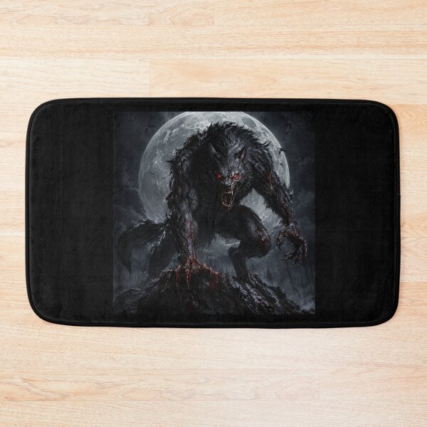 Item preview, Werewolf Halloween Art – Dark Wolf Monster Horror Design designed and sold by SMARTKIT  DESIGNAGENCY.