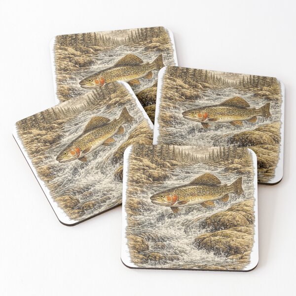 Item preview, Cutthroat Trout Wild River designed and sold by KrungiT Design .