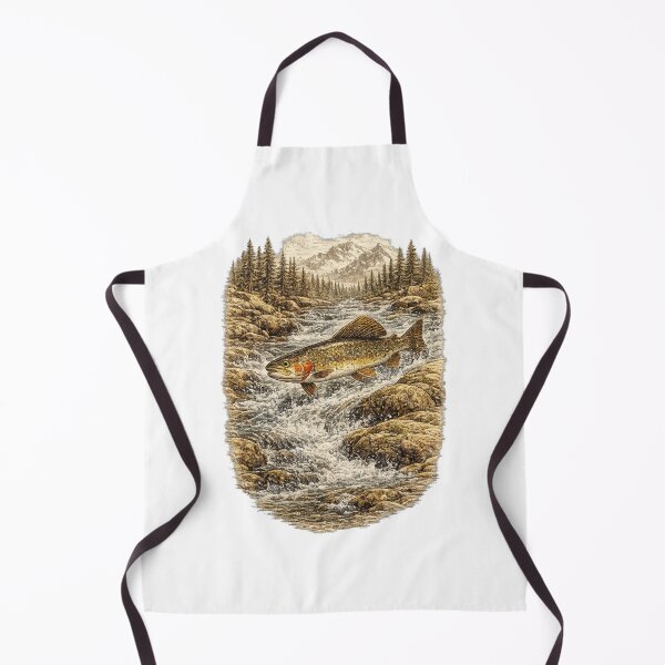 Item preview, Cutthroat Trout Wild River designed and sold by KrungiT Design .