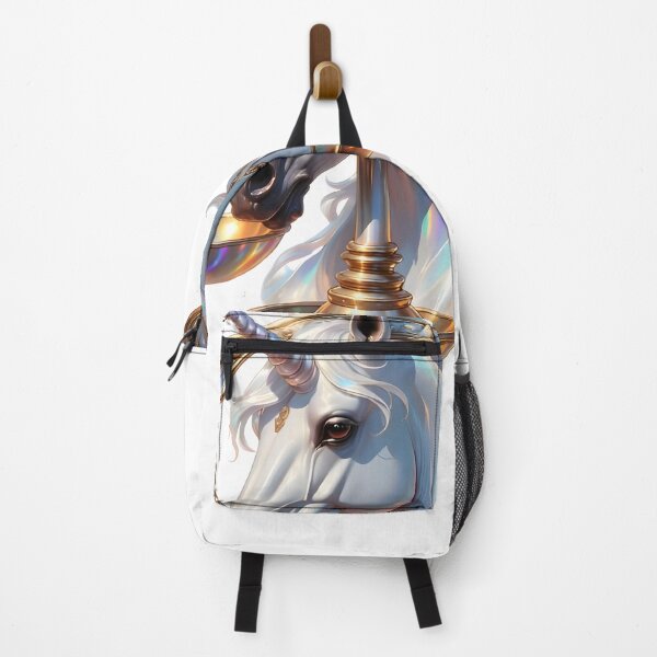 Item preview, Libra Unicorn Gold Scales Pearl White Elegant Zodiac Art designed and sold by Zodiac Celestial Art.