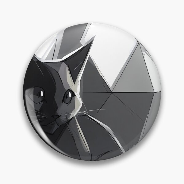 Item preview, Black Cat Diamond Crystal Icon designed and sold by IllumeInk.