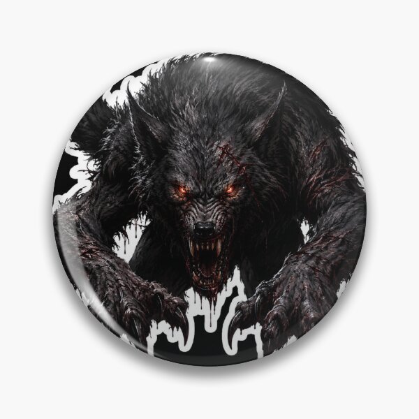 Item preview, Werewolf Halloween Art – Dark Wolf Monster Horror Design designed and sold by SMARTKIT DESIGNAGENCY.