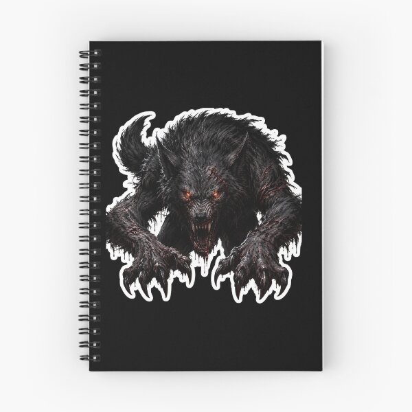 Item preview, Werewolf Halloween Art – Dark Wolf Monster Horror Design designed and sold by SMARTKIT  DESIGNAGENCY.