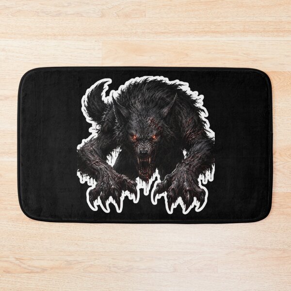 Item preview, Werewolf Halloween Art – Dark Wolf Monster Horror Design designed and sold by SMARTKIT  DESIGNAGENCY.