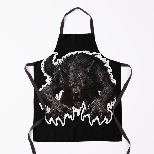 Item preview, Werewolf Halloween Art – Dark Wolf Monster Horror Design designed and sold by SMARTKIT  DESIGNAGENCY.