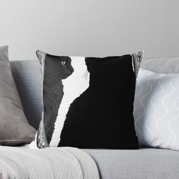 Item preview, Black Cat Gothic Mirror Icon designed and sold by IllumeInk.