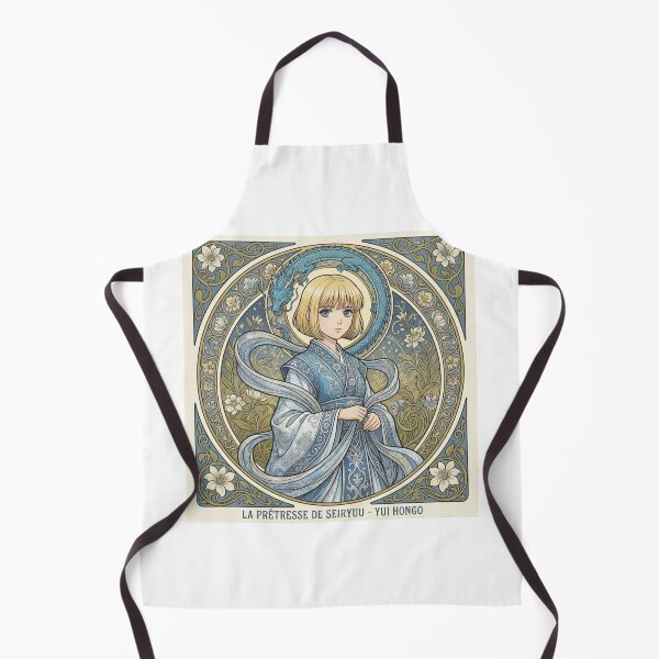 Item preview, Yui Hongo in Alphonse Mucha Style designed and sold by Solace Sparkles.