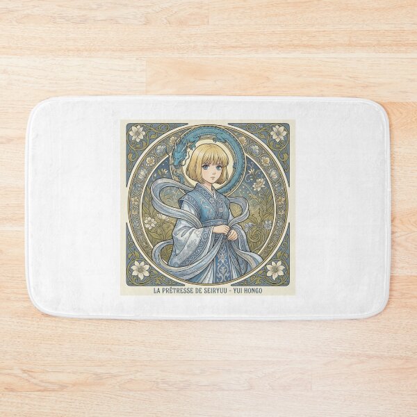 Item preview, Yui Hongo al estilo Alphonse Mucha designed and sold by Solace Sparkles.