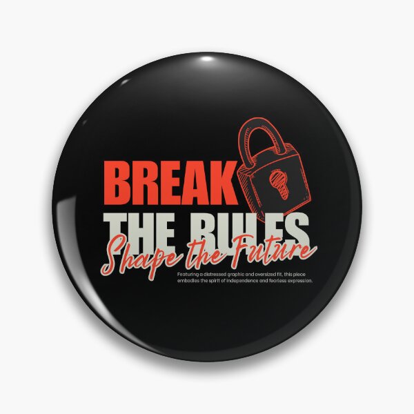 Item preview, BREAK THE RULES, SHAPE THE FUTURE. designed and sold by PGAart.