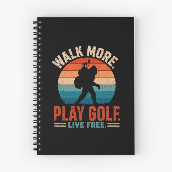 Item preview, Walk More Play Golf Live Free Golfer Golfing Lifestyle designed and sold by HumansStuck12.