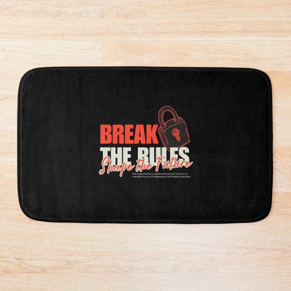 Item preview, BREAK THE RULES, SHAPE THE FUTURE. designed and sold by PGAart.