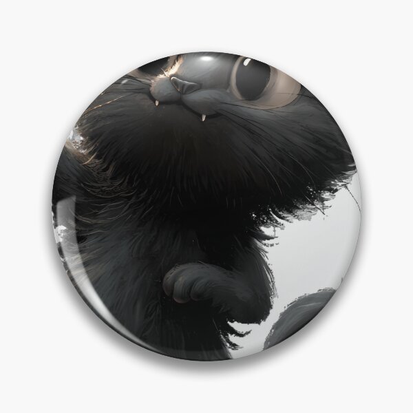Item preview, Black Cat Magic Wand Icon designed and sold by IllumeInk.