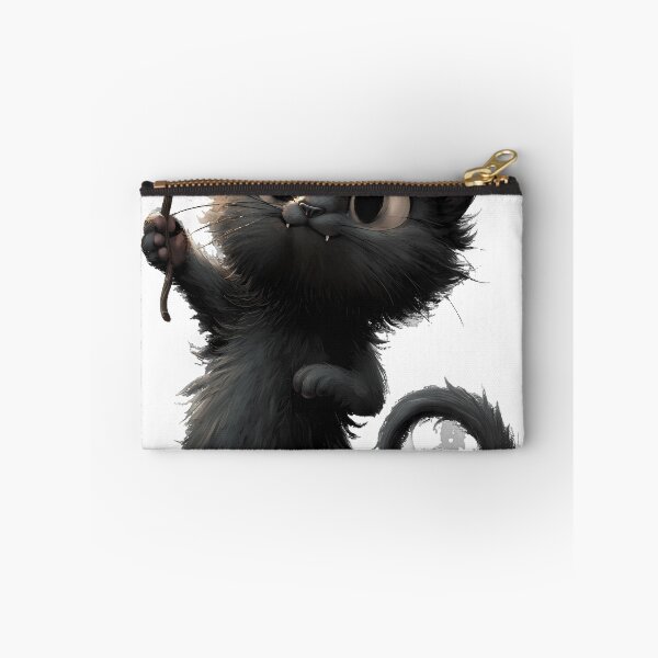Item preview, Black Cat Magic Wand Icon designed and sold by IllumeInk.