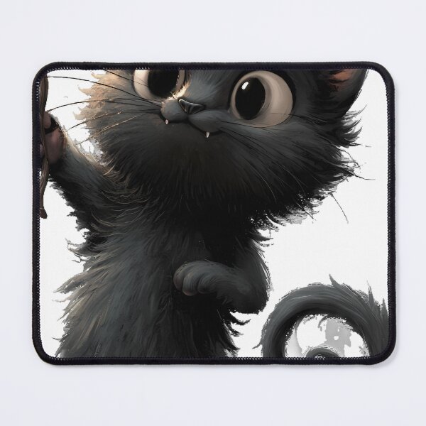 Item preview, Black Cat Magic Wand Icon designed and sold by IllumeInk.